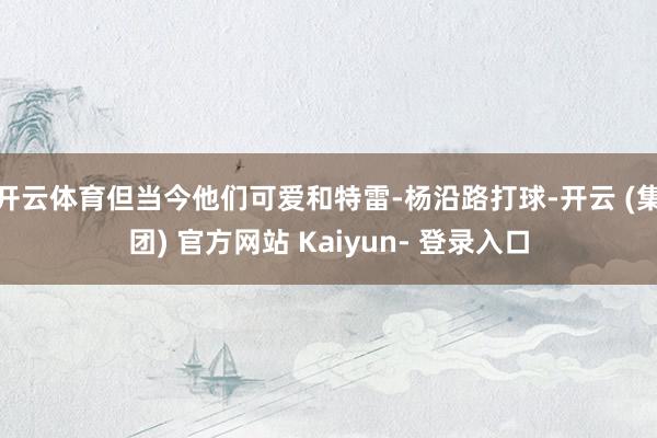 开云体育但当今他们可爱和特雷-杨沿路打球-开云 (集团) 官方网站 Kaiyun- 登录入口